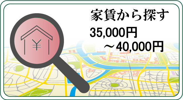 家賃検索3万5千円以上4万円未満（広島大学）